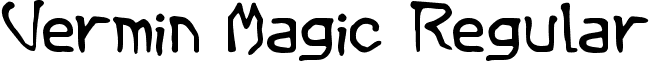 Vermin Magic Regular font - Vermin Magic.ttf
