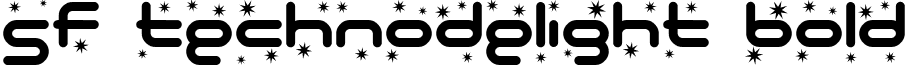 SF Technodelight Bold font - SFTechnodelightBold.ttf
