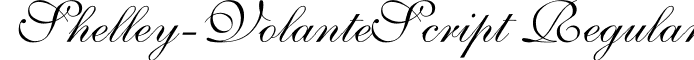 Shelley-VolanteScript Regular font - NELSCR2.ttf