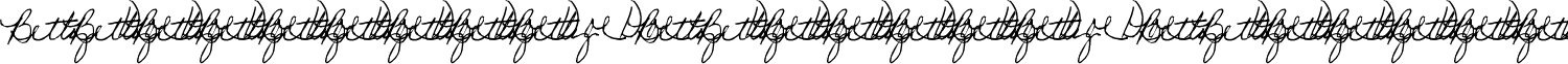 Signature example Regular font - SIGFONT.ttf