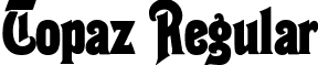 Topaz Regular font - Topaz.ttf