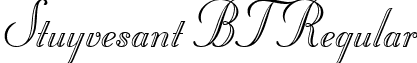 Stuyvesant BT Regular font - STUYVESN.ttf