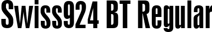 Swiss924 BT Regular font - Sw924Rg.ttf