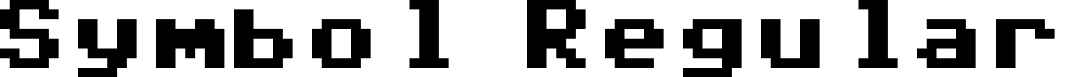 Symbol Regular font - Commodore64.ttf