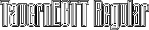 TauernECTT Regular font - TRE67__C.ttf