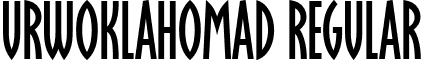 URWOklahomaD Regular font - URWOklahomaD.ttf