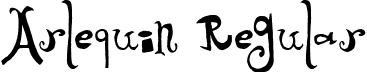 Arlequin Regular font - Arlequin.ttf