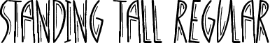 Standing Tall Regular font - Standing Tall.ttf