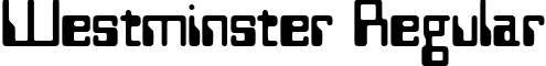 Westminster Regular font - WESTM.ttf