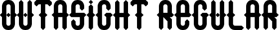 Outasight Regular font - Outasight.ttf