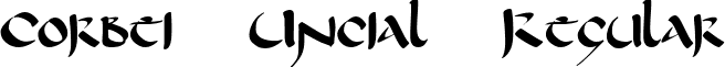 Corbei Uncial Regular font - cou_____.ttf
