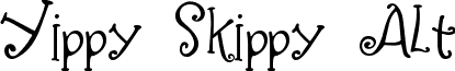 Yippy Skippy Alt font - Yippy_Skippy_Alt.ttf