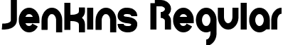 Jenkins Regular font - Jenkins.ttf