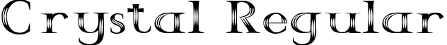 Crystal Regular font - Crystal.ttf