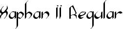 Xaphan II Regular font - Xaphan2.ttf