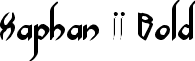 Xaphan II Bold font - Xaphan2b.ttf