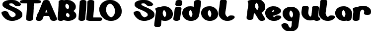 STABILO Spidol Regular font - STABILO Spidol.ttf