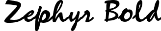 Zephyr Bold font - ZephyrBold.ttf