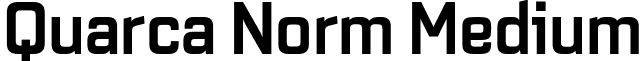 Quarca Norm Medium font - QuarcaNormMedium.otf
