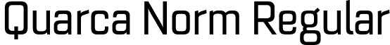 Quarca Norm Regular font - QuarcaNormRegular.otf