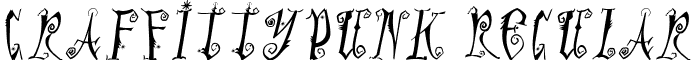 GrafFittyPunk Regular font - GrafFittyPunk.ttf