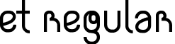 et Regular font - quinok.ttf