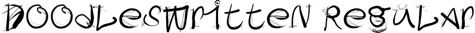 DoodlesWritten Regular font - DoodlesWritten.ttf