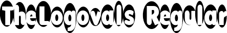 TheLogovals Regular font - TheLogovals.ttf