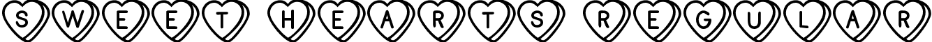 Sweet Hearts Regular font - sweet_hearts_tt.ttf