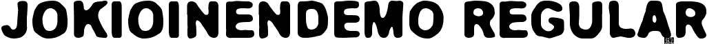 JokioinenDEMO Regular font - Jokioinen_DEMO.ttf