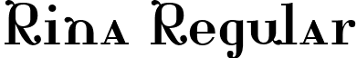 Rina Regular font - rina.ttf