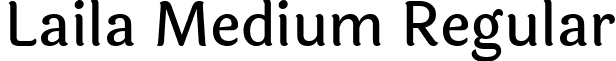 Laila Medium Regular font - Laila-Medium.ttf