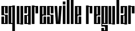 Squaresville Regular font - SQUARESV.TTF