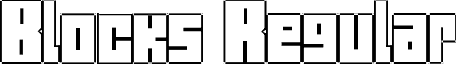 Blocks Regular font - Street_Block_1.0.ttf