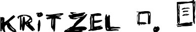 KRITZEL 2. 0 font - KRITZEL2.ttf