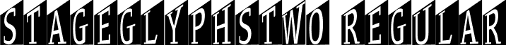 StageGlyphsTwo Regular font - StageGlyphsTwo.ttf