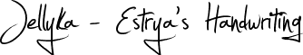Jellyka - Estrya's Handwriting font - Jellyka_Estrya_Handwriting.ttf