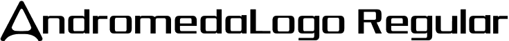 AndromedaLogo Regular font - AndromedaLogo.ttf