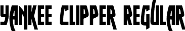 Yankee Clipper Regular font - yankclipper2.ttf