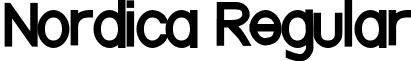 Nordica Regular font - Nordica Regular.otf
