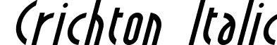 Crichton Italic font - Crichton Italic.otf