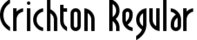 Crichton Regular font - Crichton.ttf