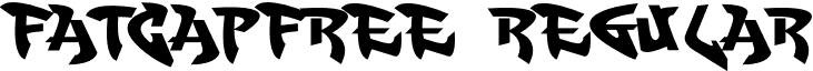 FatcapFree Regular font - FatCap_Free.otf