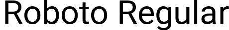 Roboto Regular font - Roboto-Regular.ttf