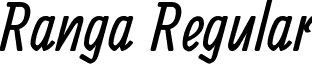Ranga Regular font - Ranga-Regular.ttf