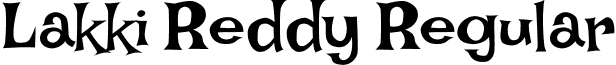 Lakki Reddy Regular font - LakkiReddy-Regular.ttf
