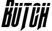 Butch & Sundance Bullet Italic font - Butch & Sundance Bullet Italic Italic.ttf