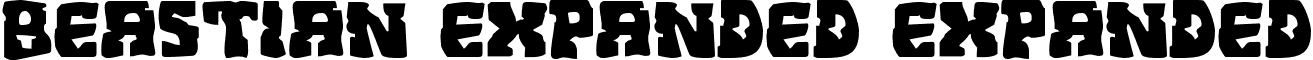 Beastian Expanded Expanded font - Beastian Expanded Expanded.ttf