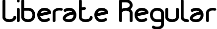 Liberate Regular font - Liberate.ttf