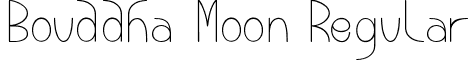 Bouddha Moon Regular font - BouddhaMoon.ttf